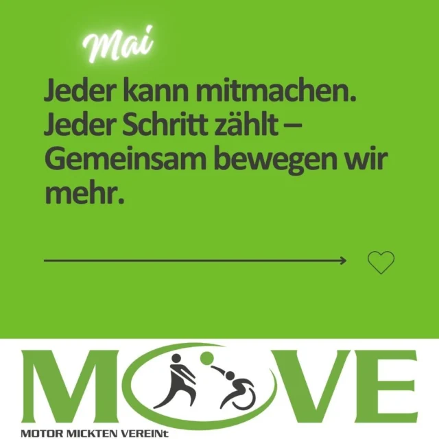 💪 Im Mai feiern wir wahre Stärke: Respekt, Zusammenhalt und Teamgeist. Denn gemeinsam sind wir stärker. #MotorMickten #Move #SportfürAlle#Teamgeist #Zusammenhalt