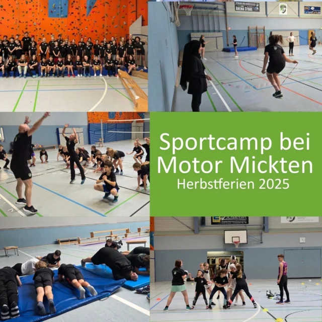 🏃♀️ Sportcamp Herbstferien bei Motor Mickten 🍂
Drei Tage voller Bewegung, Spaß und Teamgeist – das war unser Sportcamp in den Herbstferien! 💥
Auch dieses Jahr gab’s wieder eine bunte Mischung aus Sport, Spiel und Action – für jede und jeden war etwas dabei.
Insgesamt 50 Kids waren mit am Start und wurden von sieben engagierten Übungsleiter*innen betreut. Auf dem Programm: Ropeskipping, Selbstverteidigung, Kegeln, Minigolf, Roller Derby und natürlich die legendären MomiOplymp-Spiele! 🤸♀️🎳🛼
Ein besonderes Highlight: Drei Kinder mit Migrationshintergrund aus der Dinglingerschule konnten kostenfrei teilnehmen – möglich gemacht durch die Unterstützung der Sportjugend. ❤️
Ein riesiges Dankeschön an alle Helferinnen, Trainerinnen und natürlich an die Sportjugend für die Förderung – ihr seid spitze! 👏💪
#MotorMickten #Sportcamp #Herbstferien #Ropeskipping #Selbstverteidigung #RollerDerby #Momiplymp #Teamgeist #SportFürAlle #Dresden