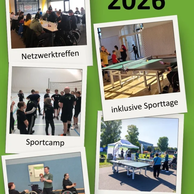 📣 Save the Dates – 2026 kommt in Bewegung!

Ein neues Jahr voller Sport, Begegnung und Inklusion steht vor der Tür 💙
Freut euch auf neue inklusive Sportangebote und viele gemeinsame Aktionen!

Das sind unsere geplanten Termine für 2026:

🗓 11.–13.02.
🏕 inklusives Sportcamp für Kinder (8–12 Jahre)
➡️ Plätze frei – Anmeldung noch möglich!

🗓 10.03.
🤝 Netzwerktreffen
➡️ Alle interessierten Vereine sind herzlich eingeladen!

🏫 Sporttage & Inklusionssporttage
⚽ Dinglerschule
⚽ Hort der Makarenkoschule
♿ Pestalozzigymnasium

🗓 Anfang Juni
🎉 Fest der Begegnung

Weitere Infos folgen – wir freuen uns auf viele bekannte und neue Gesichter 🙌

#SaveTheDate #InklusiveSportangebote #Netzwerktreffen #MOVE#SportfürAlle#Inklusion2026