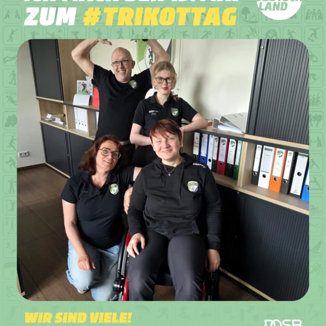 💙🤍 Heute ist #Trikottag! 🤍💙

Auch wir von Move Motor Mickten zeigen heute stolz unsere Vereinsfarben – denn Sport verbindet Menschen, schafft Gemeinschaft und lebt von Vielfalt. 🙌

Wir setzen uns für mehr Inklusion im Sportverein ein, damit wirklich jede*r die Möglichkeit hat, Teil eines Teams zu sein, sich zu bewegen und gemeinsam Spaß am Sport zu erleben. 🏃‍♀️⚽🏐

Denn: Vereinsleben bedeutet Zusammenhalt – unabhängig von Alter, Herkunft oder Einschränkungen. 💪❤️

#Move #Trikottag #Inklusion #SportFürAlle #Vereinsleben #GemeinsamStark #MotorMickten #VielfaltImSport