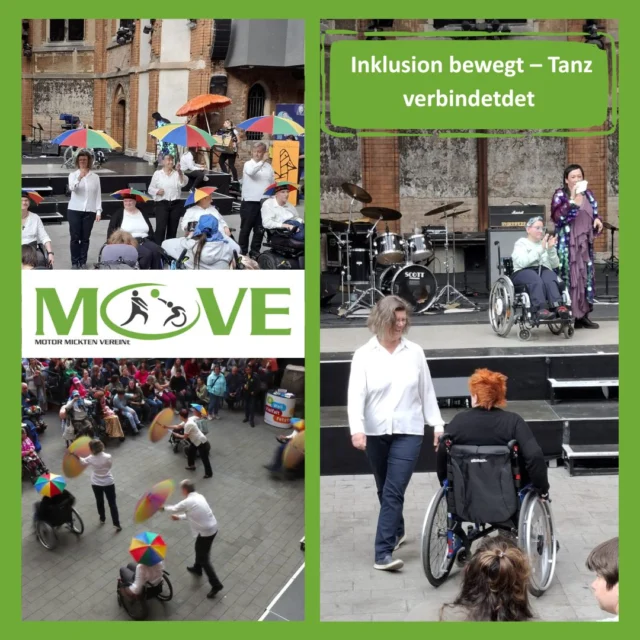 🎶♿️ Was für ein großartiger Tag beim #InkluBeat Festival! 💃✨

Unsere Rollstuhltanzgruppe vom SV Motor Mickten-Dresden e.V. durfte Teil dieses besonderen inklusiven Kulturfestivals sein – und wir sind immer noch begeistert von der tollen Atmosphäre, den vielen Begegnungen und der positiven Energie. ❤️

Mit unserer Tanzperformance konnten wir zeigen, wie viel Freude, Ausdruck und Gemeinschaft im Rollstuhltanz steckt. Besonders schön war der Austausch mit den vielen Besucher, Künstler und anderen Gruppen vor Ort. 🙌

Ein großes Dankeschön an ColumbaPalumbus für die Organisation dieses wunderbaren Festivals für Vielfalt und Inklusion!

Wir freuen uns schon auf das nächste Mal! ✨

#Rollstuhltanz #Inklusion #InkluBeat #Dresden #MOVE#WheelchairDance #SportfuerAlle
